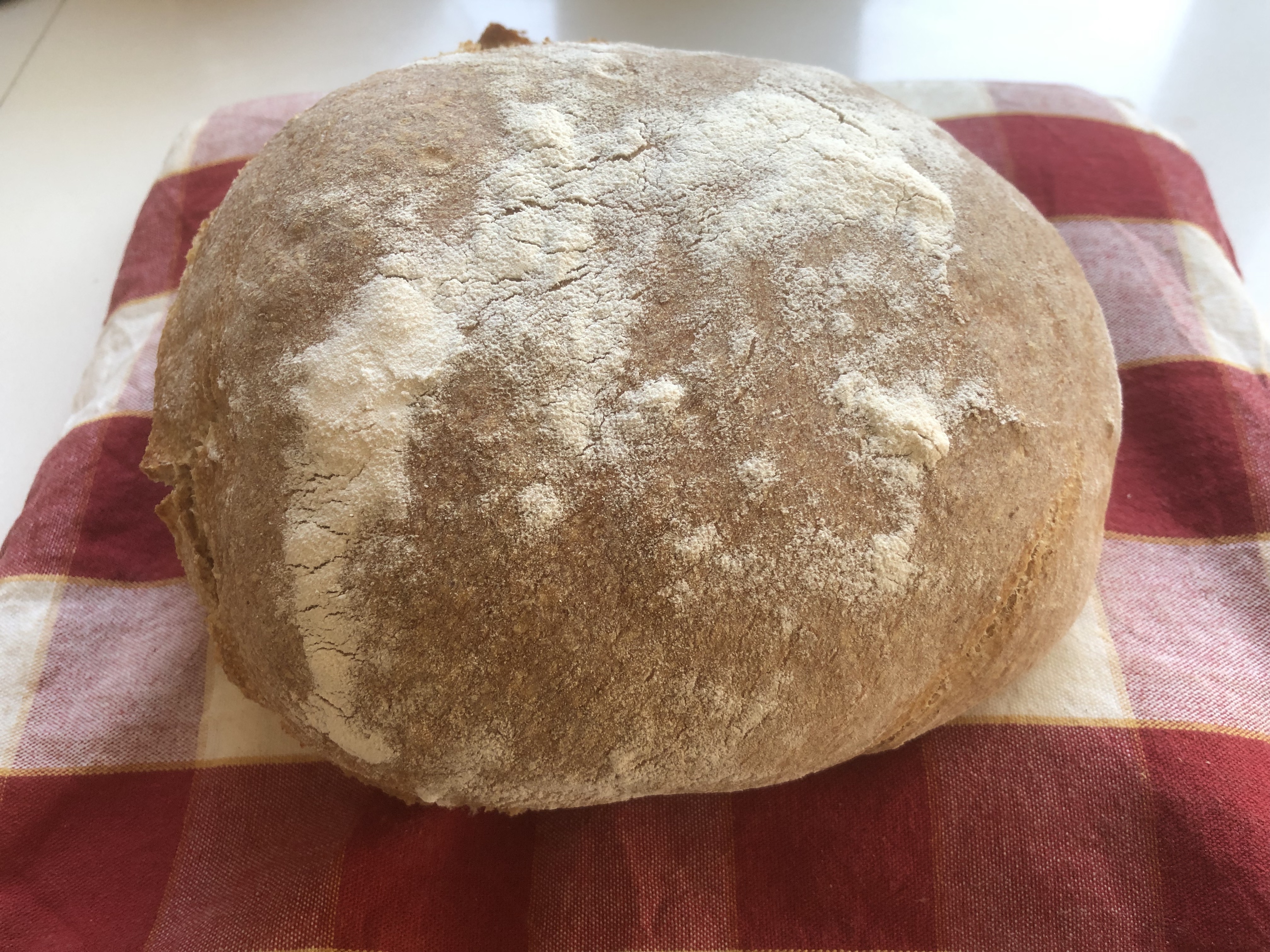 Mörkt surdegsbröd