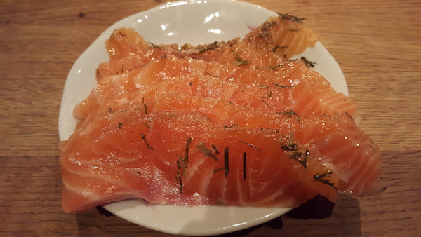 Gravad lax