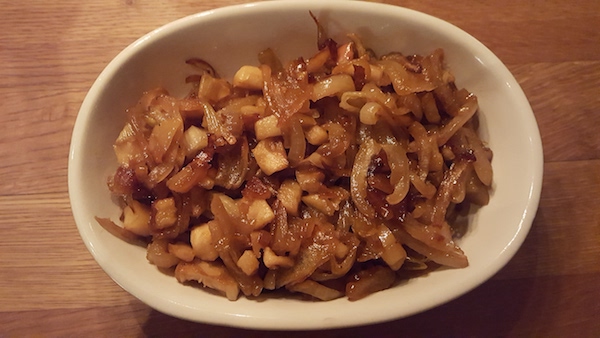 Långstekt lök