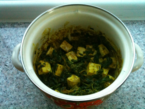 Palak paneer